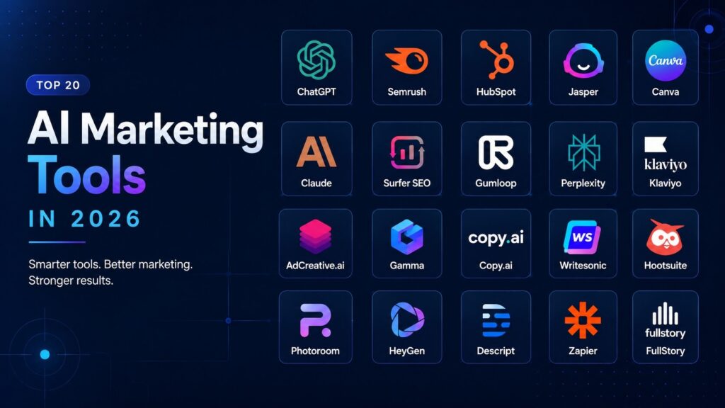 Top AI Marketing Tools for Marketers